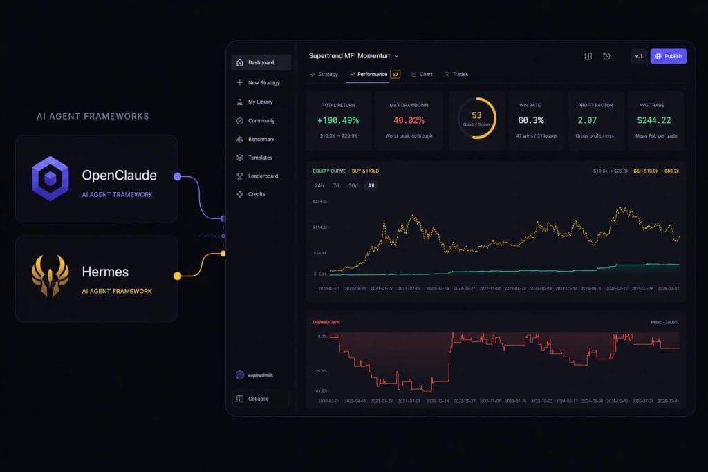 coinquant AI agent interface